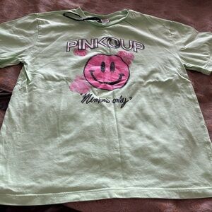Pinko Smily Face Tshirt Girls 13Y